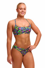 Funkita Ladies Bits Of Peace Sports Top - Multi | Allens Of Kingsbury