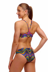 Funkita Ladies Up Down Sports Top - Multi | Allens Of Kingsbury