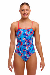 Funkita Ladies Messy Messy Messy Single Strap One Piece Swimsuit - Multi | Allens Of Kingsbury