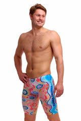 Funky Trunks Mens Kulin Colour Fast Training Jammer - Multi | Allens Of Kingsbury