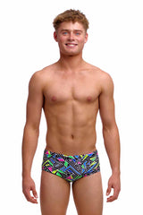 Funky Trunks Boys Bits Of Peace Sidewinder Trunks - Multi | Allens Of Kingsbury