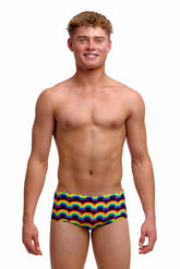 Funky Trunks Boys Rainbowie Sidewinder Trunks - Multi | Allens Of Kingsbury