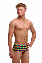 Funky Trunks Boys Rainbowie Sidewinder Trunks - Multi | Allens Of Kingsbury