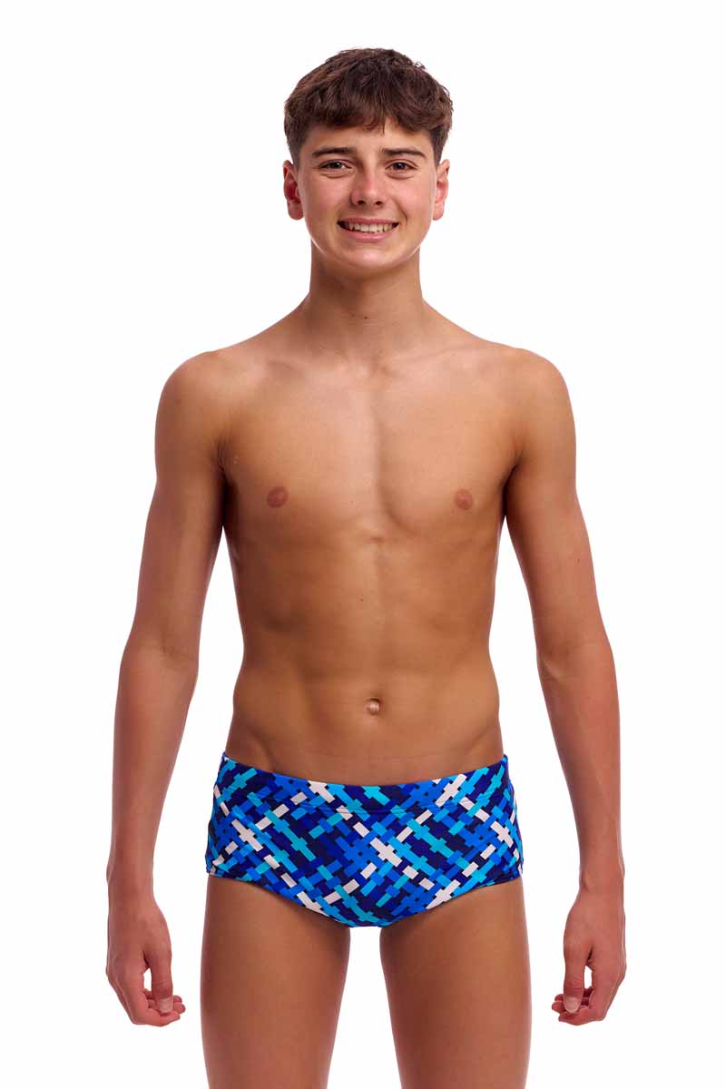 Funky Trunks Boys Under Over Sidewinder Trunks - Multi | Allens Of Kingsbury