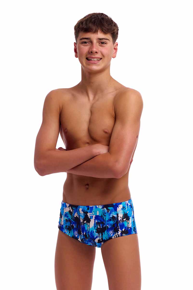 Funky Trunks Boys You Messer Sidewinder Trunks - Multi | Allens Of Kingsbury