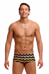 Funky Trunks Mens Rainbowie Sidewinder Trunk - Multi | Allens Of Kingsbury