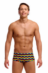 Funky Trunks Mens Rainbowie Sidewinder Trunk - Multi | Allens Of Kingsbury