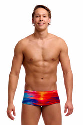 Funky Trunks Mens Sunset Delight Sidewinder Trunk - Multi | Allens Of Kingsbury