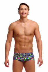 Funky Trunks Mens Bits Of Peace Classic Trunk - Multi | Allens Of Kingsbury