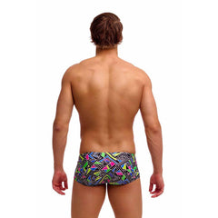 Funky Trunks Mens Bits Of Peace Classic Trunk - Multi | Allens Of Kingsbury
