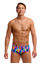 Funky Trunks Mens Fault Lines Classic Trunk - Multi | Allens Of Kingsbury