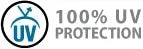 Black Hilco Junior Goggles with a single lens, designed for clarity and protection during sports or outdoor activities.
