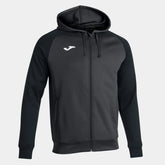 Joma Mens Academy IV Hoodie Jacket - Anthracite/Black | Allens Of Kingsbury