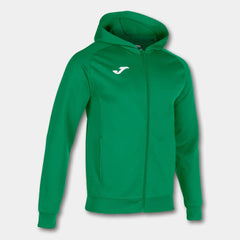 Joma Mens Menfis Hoodie Jacket - Green | Allens Of Kingsbury