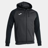 Joma Boys Academy IV Hoodie Jacket - Anthracite/Black | Allens Of Kingsbury