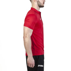 Red Joma men's Hobby Polo shirt, a classic casual T-shirt and polo style for comfortable everyday wear.