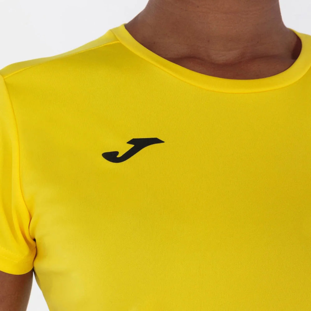 Joma Girls Combi T-Shirt - Yellow | Allens Of Kingsbury