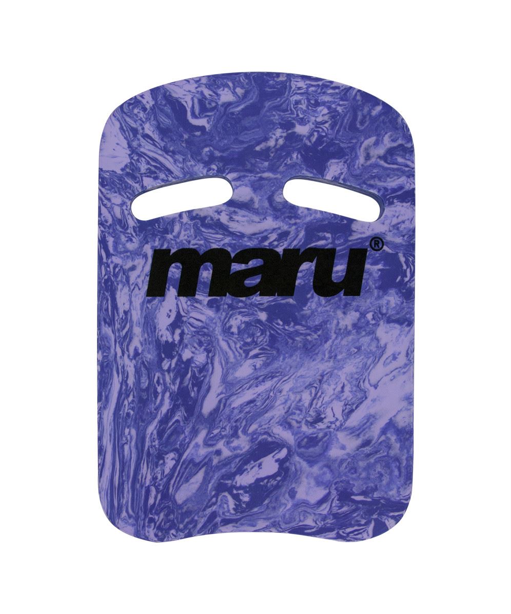 Maru Swirl Two Grip Fitness Kickboard - Purple | Allens Of Kingsbury