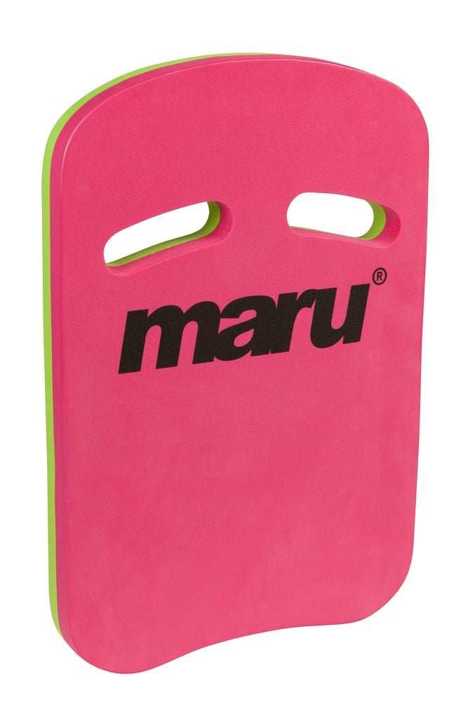 Maru Two Grip Fitness Kickboard - Pink/Green | Allens Of Kingsbury