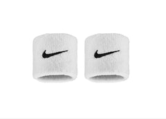 Nike Swoosh Wristband - White/Black