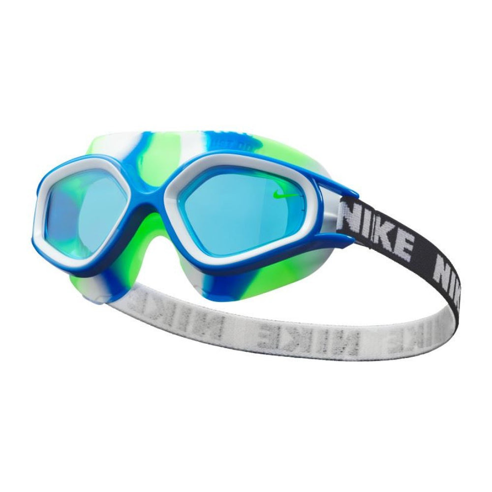 Nike Kids Expanse Swim Mask - Blue/Green/White | Allens Of Kingsbury