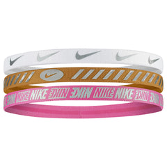 Nike Metallic Headbands 3pk 3.0 | Allens Of Kingsbury