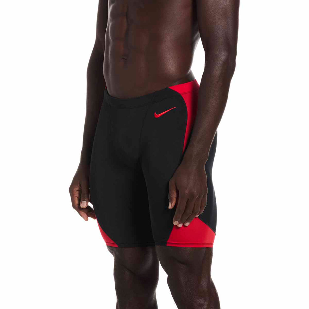 Nike Hydrastrong Team Colorblock Jammer - Black/University Red | Allens Of Kingsbury