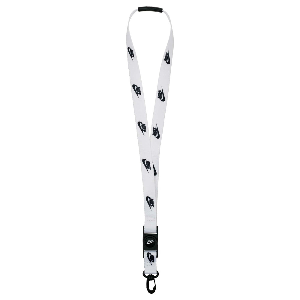 Nike Club Standard Lanyard - White/Black | Allens Of Kingsbury