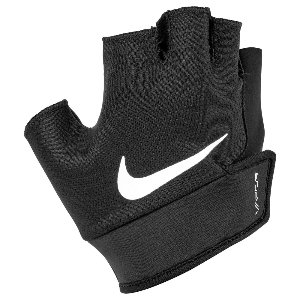Nike men's Vapor Gloves in black and white, lightweight tech gloves designed for performance and dexterity.