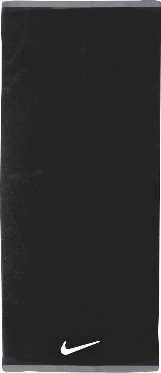 Nike Fundamental Large Towel - Black | Allens Of Kingsbury