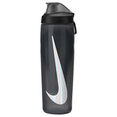 Nike Refuel Bottle Locking Lid 24oz - Anthracite/Black/Silver Iridescent | Allens Of Kingsbury