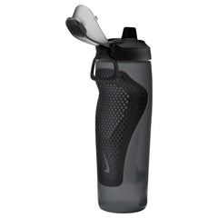 Nike Refuel Bottle Locking Lid 24oz - Anthracite/Black/Silver Iridescent | Allens Of Kingsbury