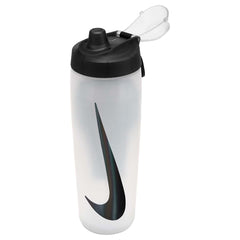 Nike Refuel Bottle Locking Lid 24oz - Natural/Black/Black Iridescent | Allens Of Kingsbury