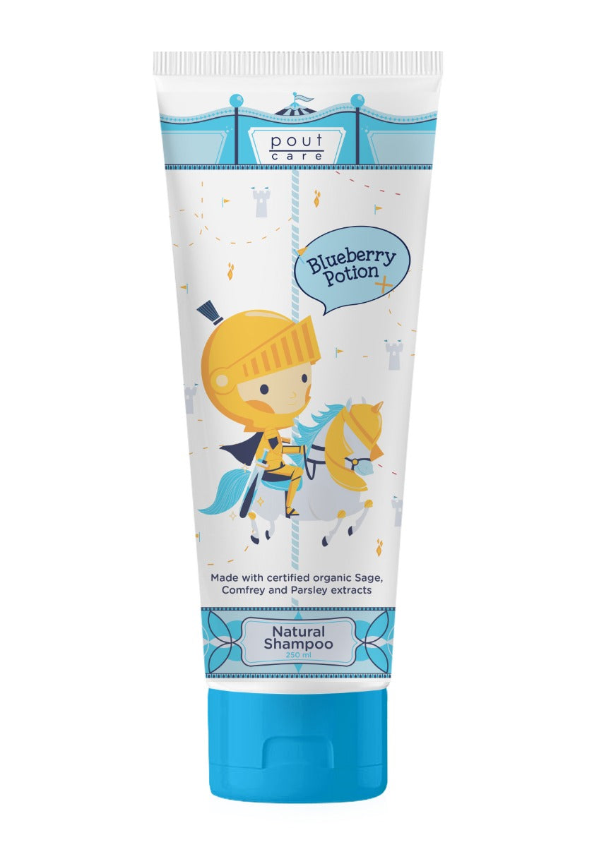 Pout Care Blueberry Potion Natural Shampoo 250ml | Allens Of Kingsbury