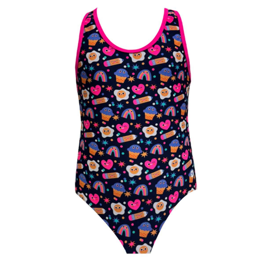 Ras Girls Candy Sport Back Swimsuit - Multi | Allens Of Kingsbury