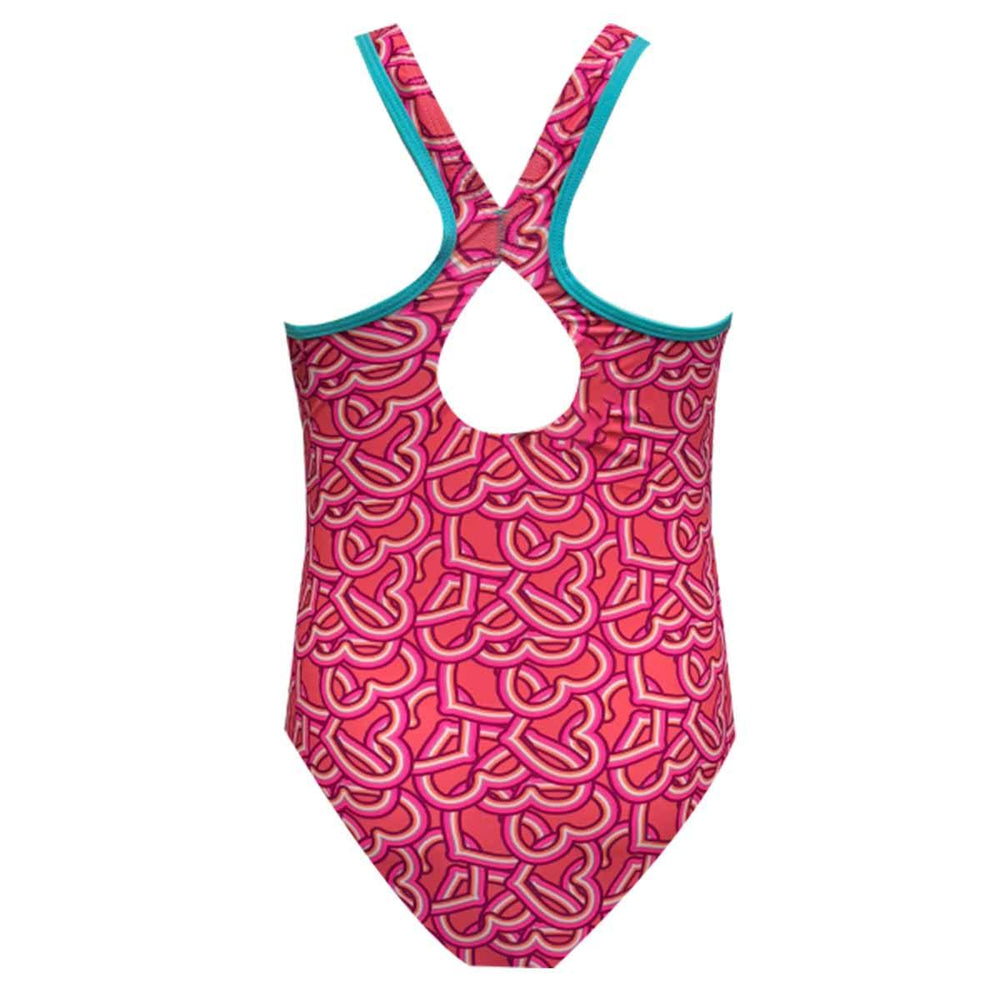 Ras Girls Joy Casual Back Swimsuit - Pink/Multi | Allens Of Kingsbury