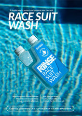 Rinse Race Suit Wash 500ml - Blue | Allens Of Kingsbury