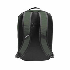 Green Speedo 25L Flex Bag backpack with adjustable straps and multiple compartments for sports and swim gear storage.