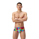 Speedo Mens ML Printed 13.5cm Brief - Prismatic Paradise/Ruby | Allens Of Kingsbury