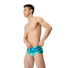 Speedo Mens ML Printed 13.5cm Brief - Sunset Grove/Green | Allens Of Kingsbury