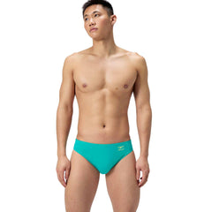 Speedo Mens ML Solid Brief - Turquoise Gem/Hyper Yellow | Allens Of Kingsbury
