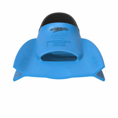 Blue Speedo DMC Original Fins for swimming, featuring a sleek design with adjustable straps and durable construction.