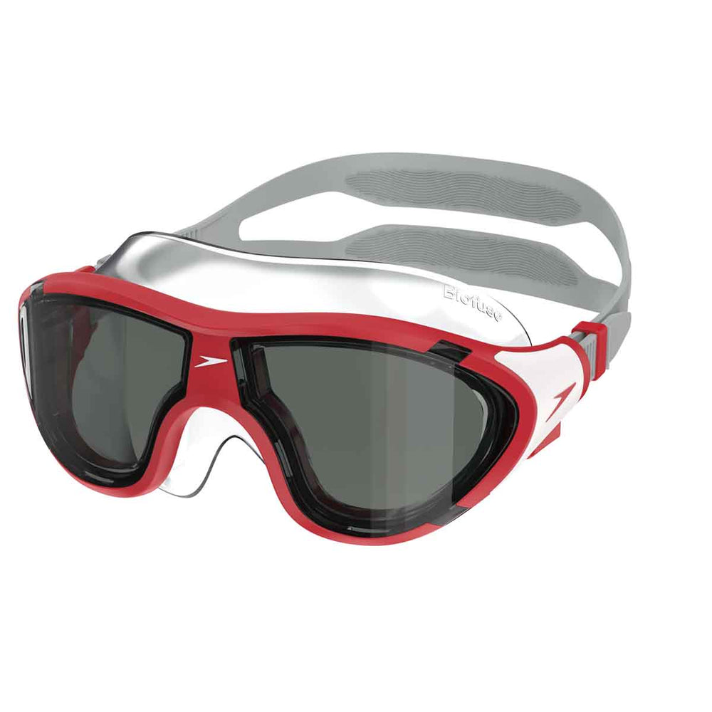 Speedo Biofuse 2.0 Junior Mask - High Risk Red/Smoke | Allens Of Kingsbury