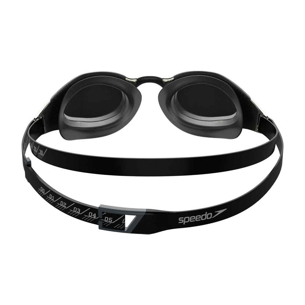 Speedo Fastskin Hyper Elite Mirror Goggle - Black | Allens Of Kingsbury