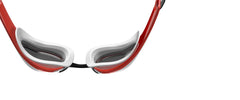 Speedo Fastskin Pure Focus Mirror Goggle - Siren Red/Black/White/Picton Blue | Allens Of Kingsbury