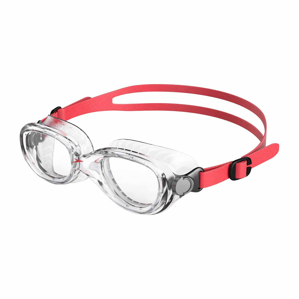 Speedo Futura Classic Junior Goggle - Red/Clear | Allens Of Kingsbury
