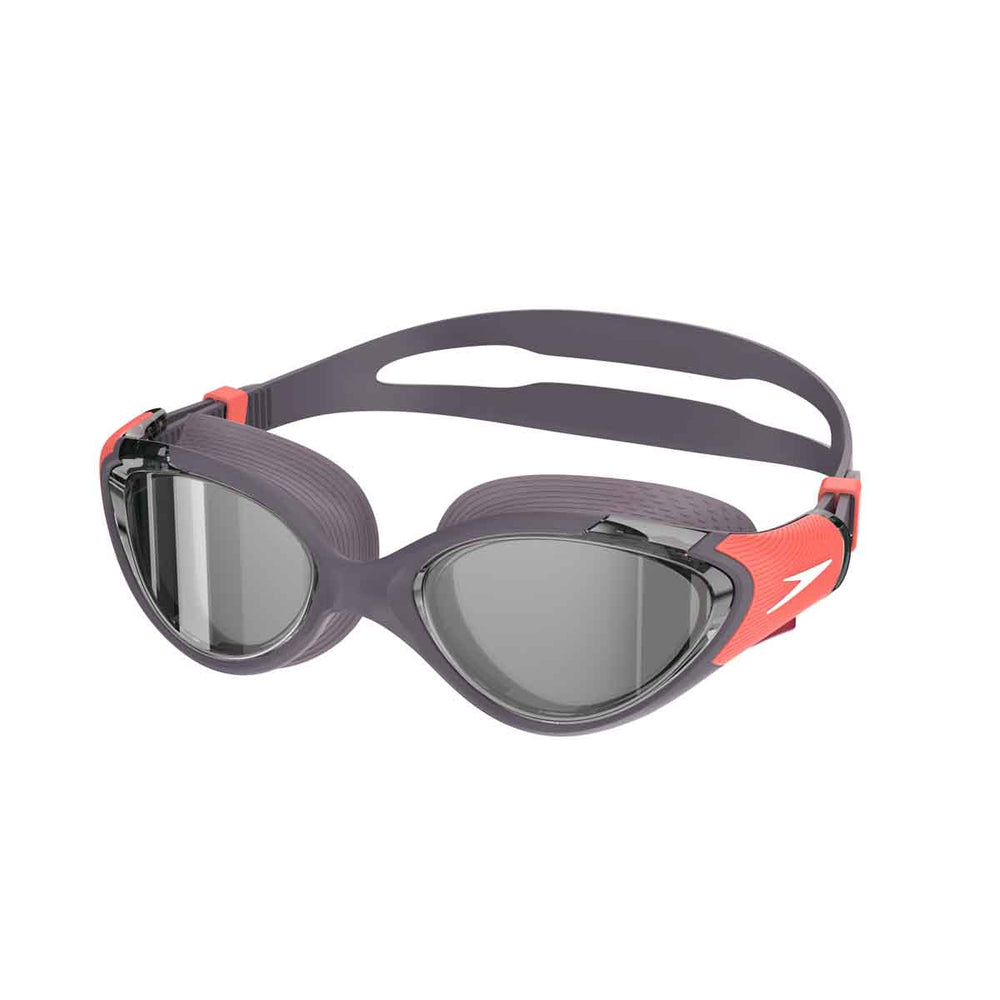 Speedo Womens Biofuse 2.0 Mirror Goggle - Vintage Fog/Steel/Silver Mirror | Allens Of Kingsbury