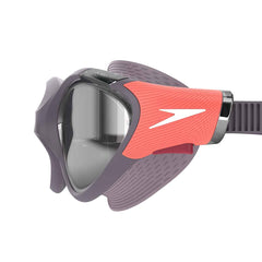 Speedo Womens Biofuse 2.0 Mirror Goggle - Vintage Fog/Steel/Silver Mirror | Allens Of Kingsbury