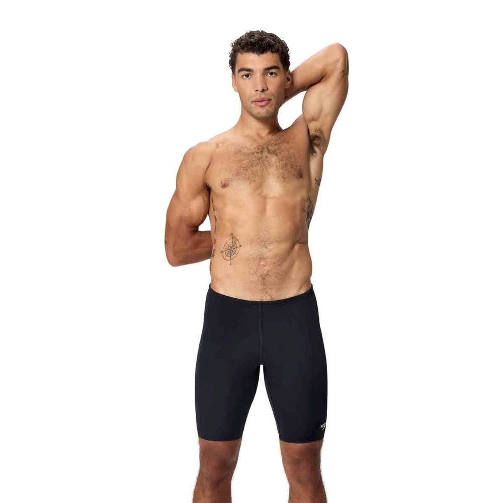 Speedo Mens Endurance+ Logo Jammer - Anthracite | Allens Of Kingsbury