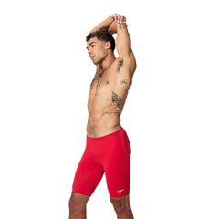 Speedo Mens Endurance+ Logo Jammer - High Risk Red | Allens Of Kingsbury